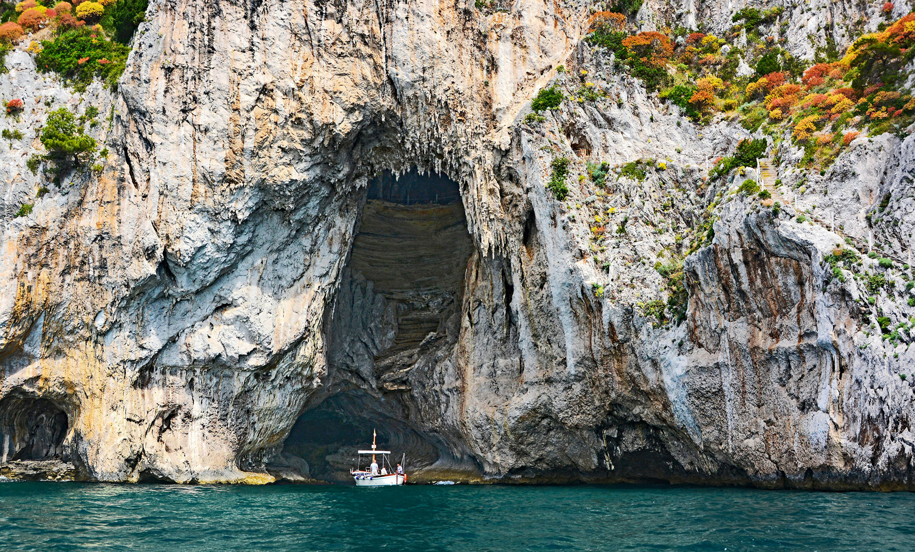 Grotta bianca, Capri island